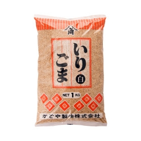 Kadoya Ristet Hvid Sesam 1kg