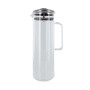 Mugicha Glaskaraffel Tebrygger 1,5L - Stilfuld tebrygger i glas med indbygget filter, der passer perfekt i køleskabsdøren! Særligt velegnet til mugicha, urter, spirulina, milk tea og coldbrew :D