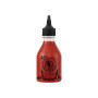 Flying Goose Sriracha Black Out 200ml - Sriracha chilisauce med ekstra chili. Fantastisk aromatisk chili sauce fra Thailand, produceret af den originale producent, Flying Goose.