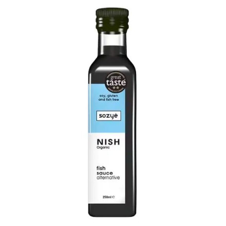 Sauce Sozyë NISH Sauce 250ml - Økologisk Glutenfri og Sojafri Sauce LE00001