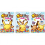 Lotte Pokémon PokePuni Gummy - Vingummi Mix 80g - Kawaii Pokémon vingummi med det helt rigtige bid og lækker smag af citron, drue, cola og soda. Temaet for denne pose er Pikachu, Eevee, Piplup og Gengar!