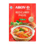 Aroy-D Red Curry Paste 50g - Fantastisk smagfuld og mellemstærk rød karrypasta fra Aroy-D. Her får du fuld smæk på den autentiske thailandske smag af red curry!