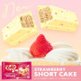 KitKat Minis Strawberry Shortcake - Smag på endnu en tilføjelse til KitKats store udvalg - smagen af frisk og fluffy japansk Strawberry Shortcake med hvid chokolade!