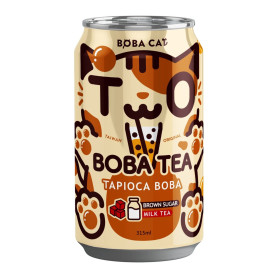 Bubble Tea Boba Cat Brown Sugar Milk Tea 315ml QN08141