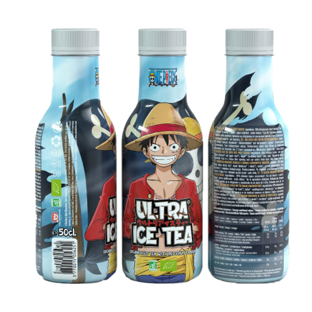 One Piece Red Fruit Ultra Ice Tea - Økologisk Iste 500ml - One Piece Red Fruit Ultra Ice Tea er en økologisk produceret iste med aromatisk hybenrose og hibiscus. En super forfriskende drik kun med naturligt indhold!