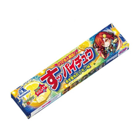 Hi-Chew Lemon 55g  - Monster Strike Limited Edition - Hi-Chew tyggekarameller med frisk, syrlig smag af citron, E japansk slikklassiker - nu i et særligt samarbejde med spillet Monster Strike!