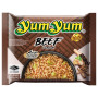 Yum Yum Beef Flavour Instant Nudler 60g - Fantastiske YumYum instantnudler med lækker, krydret oksekødssmag. Et must try for nudel-elskere!