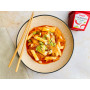 TILBUD - Sempio Tteokbokki Instant Riskager - Hot & Spicy - Lækre, chewy koreanske riskager, Tteokbokki, med en stærk chilisauce, der kan tilberedes direkte i koppen på få minutter - en perfekt street food snack :D