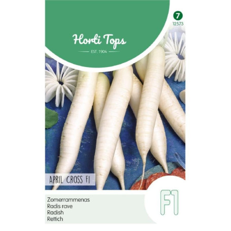 Dyrk selv - April Cross Daikon Gigant Radise Frø - Prøv selv at dyrke store daikon! Denne type radise er en mere robust, japansk hybrid - perfekt til hjemmelavet og ikke mindst hjemmedyrket radise-kimchi ε-(￣ *)