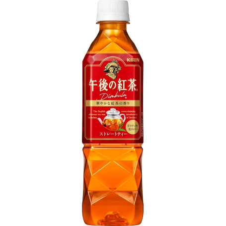 Kirin Afternoon Relax Tea 500ml - Klassisk sort tedrik fra Kirin med udtræk af de aromatiske Dimbula blade. Teen er tilsat sødme for en behagelig, afrundet oplevelse, der kan nydes kold og varm.