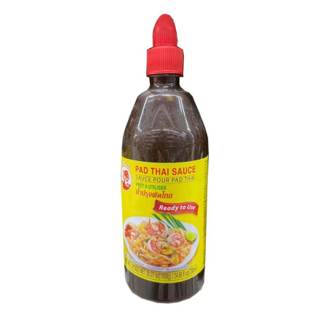 Pad Thai Mild Chili Sauce 730ml - En syrlig, let spicy sauce til thailandske nudler, der også egner sig til alle former for tilberedt kylling, forårsruller og dymplings.