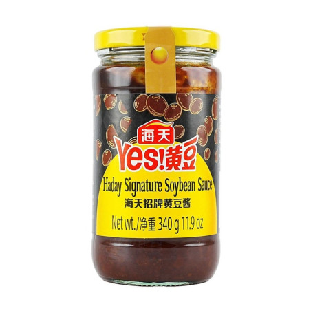 Haday YES! Signature Soybean Sauce 340g - Tilfør dine retter et ekstra skud umami med den klassiske signatursauce fra kinesiske Haday - en af de mest velsmagende sojabønnesaucer, vi har prøvet!