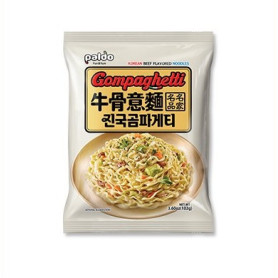 Instant nudler STOP MADSPILD (BEDST FØR 16/11/25) - KASSETILBUD (16 stk.) - Paldo Gompaghetti Instant Ramen Nudler AK01043X-KS