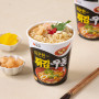 Nongshim Tempura Udon Cup Instant Nudler - Hurtig tilberedning og intens, umamifyldt smag i hver eneste mundfuld. Nongshim præsenterer deres bud på den japanske tempura udon nudelsuppe.