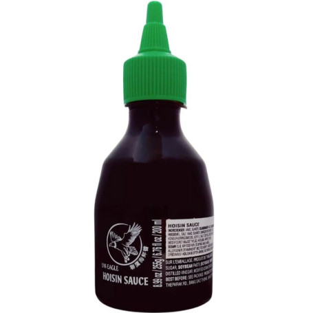 Uni-Eagle Hoisin Sauce 255g - Aromatisk hoisin sauce baseret på udvalgte krydderier. En fantastisk, sød-salt og velduftende krydret sauce fra den thailandske producent, Uni-Eagle