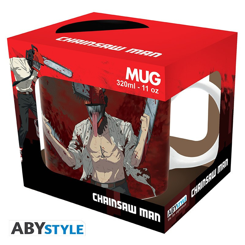 ABYSTYLE Chainsaw Man Acryl Figur Power – 10 Cm Hoch, 3-teilig, Offizielles Sammlerstück