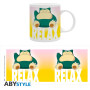 ABYstyle Anime Kop 320ml m/Håndtag - Snorlax - Nyd din kaffe og te med det afslappede Snorlax krus fra Pokémon! Den medfølgende æske gør det til en perfekt gave for den fan, du har kær ~(o´▽`o)