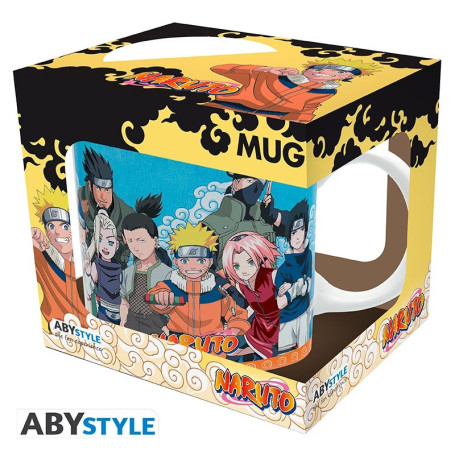 ABYstyle Anime Kop 320ml m/Håndtag - Naruto - Genin Trio - Nyd din kaffe og te med det fedeste anime krus fra den oprindelige Naruto! Den medfølgende æske gør det til en perfekt gave for den fan, du har kær ~(o´▽`o)