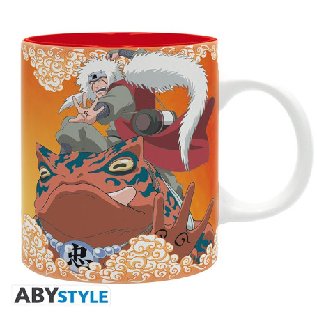 ABYstyle Anime Kop 320ml m/Håndtag - Naruto & Jiraiya - Nyd din kaffe og te med det fedeste anime krus fra den oprindelige Naruto! Den medfølgende æske gør det til en perfekt gave for den fan, du har kær ~(o´▽`o)