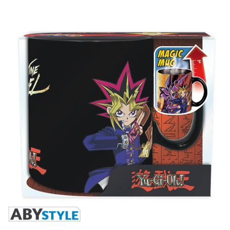 ABYstyle Heat Change Anime Kop 460ml m/Håndtag - Yu-Gi-Oh! - Nyd din kaffe og te i det farveskiftende anime krus fra Yu-Gi-Oh! Den medfølgende æske gør det til en perfekt gave for den fan, du har kær ~(o´▽`o)