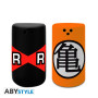 ABYstyle Anime Salt & Peber Sæt - Dragon Ball Z - Praktiske og dekorative beholdere med symboler fra Dragon Ball universet! Den medfølgende æske gør det til en perfekt gave for den fan, du har kær ~(o´▽`o)