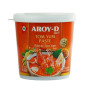 Aroy-D Tom Yum Paste 400g - Fantastisk smagfuld og aromatisk tom yum pasta fra Aroy-D. Her får du fuld smæk på den autentiske thailandske smag af tom yum!