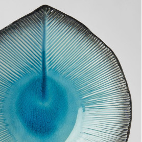 Service Japansk Keramik Serveringsfad 15,5cm Aozora VHC0702