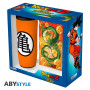 ABYstyle Anime Termokop & Notesbog Gavesæt - Dragon Ball Z - Dekorativt sæt af termokop og notesbog med symboler fra Dragon Ball universet! Den medfølgende æske gør det til en perfekt gave for den fan, du har kær ~(o´▽`o)