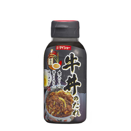 Daisho Gyudon no Tare Beef Sauce 175g - Japansk gyudon-sauce fra Daisho, der på klassisk vis består af sojasauce tilsmagt med mirin - perfekt til oksekød og andre risskålsretter!