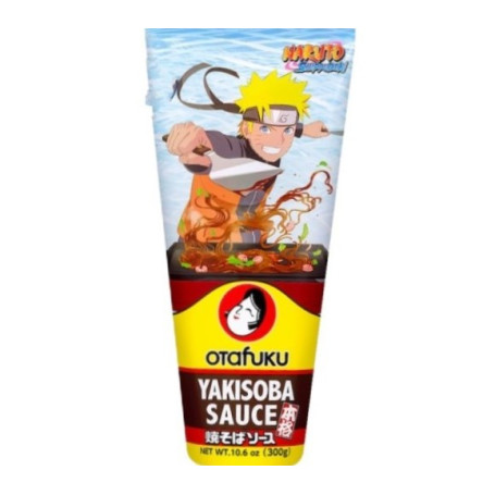 Otafuku Yakisoba Sauce 300g - Naruto Shippuden Limited Edition - Japansk sauce, der tager sit navn efter retten, den oftest bruges til - Yakisoba. Nu i en særlig limited edition i samarbejde med Naruto Shippuden ( ´ ∀ `) !