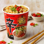 Nongshim Shin Cup Instant Nudler 68g - Oplev alletiders instant nudler, der, ifølge sloganet, kan få selve livet til at græde. Shin Ramyun er Koreas stolthed og en milepæl inden for spicy nudler.