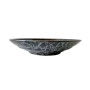 Japansk Keramik Skål 28,5cm Black Pearl Sakasama - Håndlavet keramik fra Japan af udsøgt kvalitet. En eksklusiv omvendt udgave med Black Pearl seriens smukke glaze på ydersiden, formet og glaseret i Gifu.