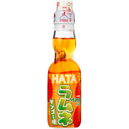 Læskedrikke Hatakosen Ramune Mango Sodavand 200ml QE00118