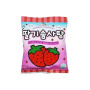 NAMU Strawberry Cake - Koreansk Candyfloss Slik - Har du nogensinde prøvet en jordbærkage lavet af candyfloss? Denne pastelfarvede kage fra koreanske Namu er både festlig og smager af jordbær-candyfloss!