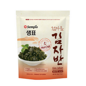 Tang snacks STOP MADSPILD (BEDST FØR 01/10/25) - Sempio Gim Jaban Chili - Krydret Tang Drys PC56218X