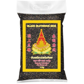 Ris Royal Thai Sorte Glutinøse Ris 1kg XA07047