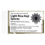 STOP MADSPILD (BEDST FØR 31/04/25) - Light Rice Koji Sporer 0,8g - Disse sporer er en af de mest benyttede Koji sporer. Den bruges hovedsageligt til lys/hvid miso og Amazake.