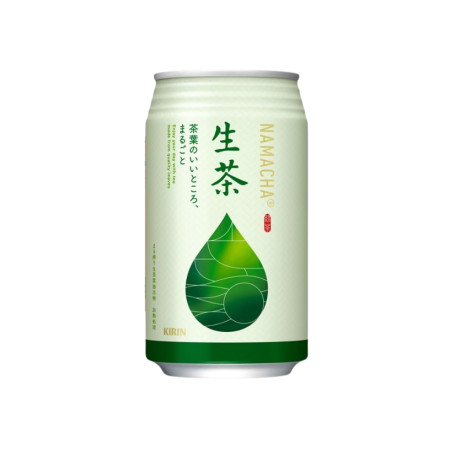 Kirin Namacha Naturlig Grøn Te Drik 340ml - Autentisk grøn te brygget med 100% japanske teblade og teekstrakt baseret på Kirins signatur Namacha blend, også kendt som 'Raw Tea' ⋆⍋⋆*✩