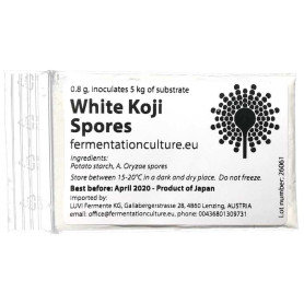 Koji Sporer STOP MADSPILD (BEDST FØR 31/10/26) - White Koji Sporer 0,8g BX10006X