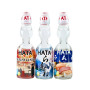 Hatakosen Ramune Original Sodavand 200ml - Japan Edition - Japansk sodavand i den klassiske Ramune flaske med glaskugle. Her i en 'Limited Edition' variant med 3 forskellige, ikoniske motiver fra Japan :o