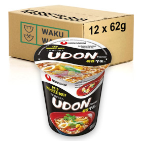 Instant nudler KASSETILBUD (BEDST FØR 26/11/26) - Nongshim Tempura Udon Cup Instant Nudler AC08190X-KS