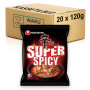 KASSETILBUD (BEDST FØR 12/06/25) - Nongshim Shin Red SUPER SPICY Instant Nudler - Oplev alletiders instant nudler, der, ifølge sloganet, kan få selve livet til at græde. Shin Ramyun er Koreas stolthed - og Shin Red er super spicy!
