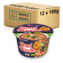 KASSETILBUD (BEDST FØR 24/07/25) - Nongshim Hot & Spicy Bowl Ramen Instant Nudler - Kopnudler med spicy smag - hurtige og tilfredsstillende nudler med varmende chili i super klassisk instant ramen stil.
