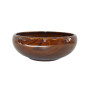 Japansk Keramik Skål 13cm Kurumi - Håndlavet keramik fra Japan af udsøgt kvalitet. Traditionelt Kurumi design, der gengiver årene fra valnøddetræ i en keramisk glasering.