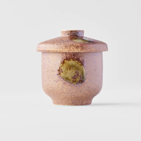 Kopper Japansk Keramik Chawan Mushi Kop 130ml Wabi Sabi VHC0750