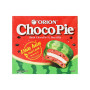 Orion Choco Pie Limited Edition Watermelon - Denne uimodståelige dessert forener den ikoniske Choco Pie og den dejlige, sommerlige smag af vandmelon, hvid chokolade, skumfidus (╯✧▽✧)╯