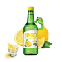Jinro Lemon Flavour Soju 350ml - Koreansk Soju med den forfriskende smag af citron fra populære HiteJinro, der er kendt for deres filtrering gennem bambuskul.