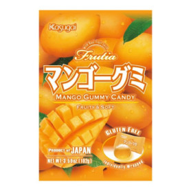 Slik & snacks STOP MADSPILD (BEDST FØR 11/01/26) - Kasugai Frutia Gummy Mango RL03148