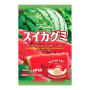 STOP MADSPILD (BEDST FØR 28/11/25) - Kasugai Frutia Gummy Watermelon - Lækre, bløde japanske vingummier med ægte frugtjuice! Super aromatiske med smag af vandmelon.