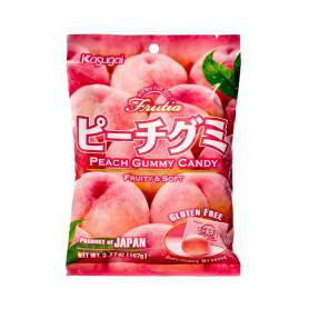 Slik STOP MADSPILD (BEDST FØR 17/09/25) - Kasugai Frutia Gummy Peach RL03143